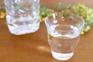 健康のために水を飲みましょう